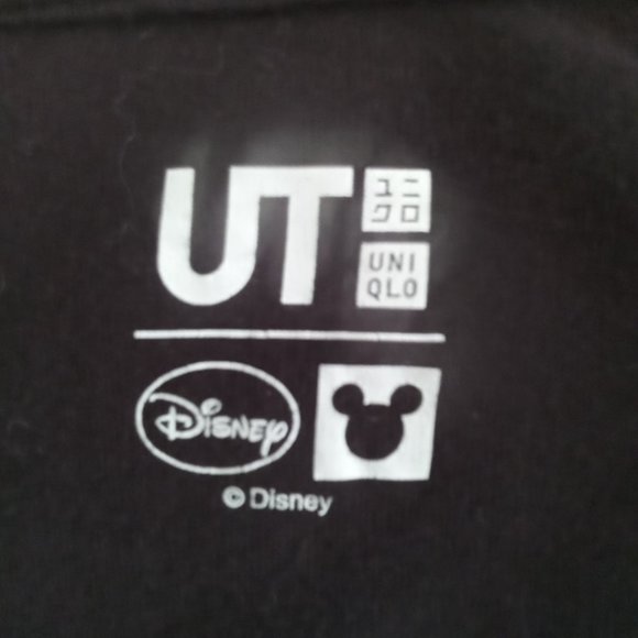 Disney X UNIQLO Donald Duck "Early to Bed" black T-Shirt - Picture 6 of 8